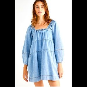 Free people baby doll dress